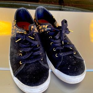 Keds Leopard Black Size 8 good condition